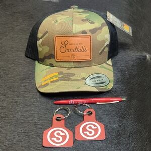 Made In The Sandhills Hat Key Chains Pen Advertising Nebraska Bank